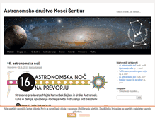 Tablet Screenshot of kosci.si